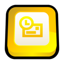 office, outlook, microsoft, exchange Gold icon