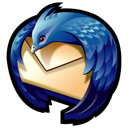 Thunderbird, mozilla Black icon