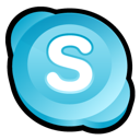 Skype blue SkyBlue icon
