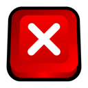 Close, Exit Red icon