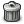remove, delete, Trash DarkSlateGray icon