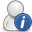 user, Info, people Gainsboro icon