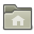 user, Home Silver icon