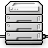 Hosting, Server, rack LightGray icon