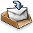 inbox Black icon