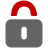 Lock DimGray icon