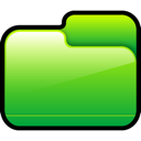 Closed, green, Folder LimeGreen icon