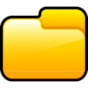 Folder, Closed Gold icon
