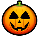 halloween, jack o lantern, pumpkin Black icon