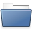 open, Folder SteelBlue icon
