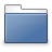 Blue, Folder, Closed Icon