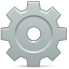 preferences, Gear, tools, tool, settings Silver icon