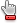 Pointer, Cursor, Finger, Hand Maroon icon