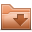 Folder, Downloads Peru icon