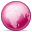 globe MediumVioletRed icon