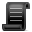 scroll, script DarkSlateGray icon