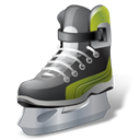 sports, Hockey, iceskate Black icon