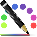 Color, line DarkSlateGray icon