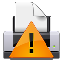 warning, gtk, Print WhiteSmoke icon