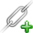 Link, Chain, insert, Add DarkSlateGray icon
