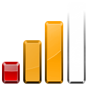 Blocks, 50, 74, netstatus Orange icon