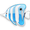 fish, Animal Black icon