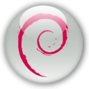 Debian, linux, Configure Silver icon