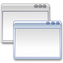 menu, user interface, window, Panel Gainsboro icon