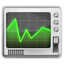 system, monitor DimGray icon
