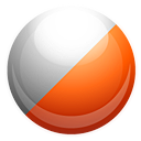 Ball, breakout OrangeRed icon