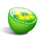 lime, Fruit, Limewire Black icon