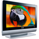 parrot, bird, plazma, view, monitor, nvtv Black icon