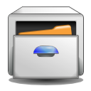system, manager, File Gainsboro icon