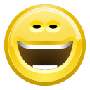 funny, smile, laugh Khaki icon