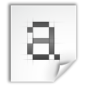 pcf, Font WhiteSmoke icon