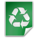 Trash SeaGreen icon