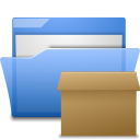 Folder, Tar CornflowerBlue icon