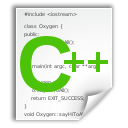 Text, x, C++src WhiteSmoke icon