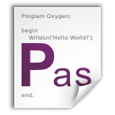 Text, x, Pascal WhiteSmoke icon
