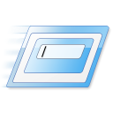 Gnome, executable, Binary, fs Black icon