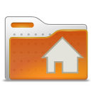 Folder, Home Chocolate icon