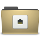 manilla, Remote, Folder DarkKhaki icon