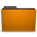 Folder, Orange DarkGoldenrod icon