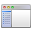 list, sidebar, Application Gainsboro icon