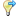Arrow, light, bulb Icon