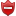 Minus, shield DarkRed icon