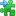 Arrow, Puzzle Green icon