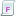 Attribute, F, script Icon