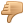 thumb, Bad SaddleBrown icon