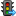 Arrow, Traffic, light Black icon